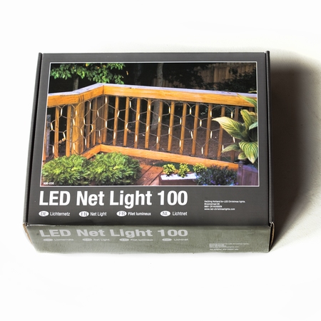 Professionele Netverlichting  LED warm wit .100 lampjes